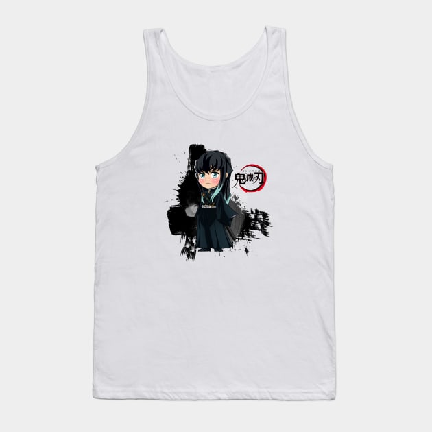 Muichiro Tokito Tank Top by artmedia8